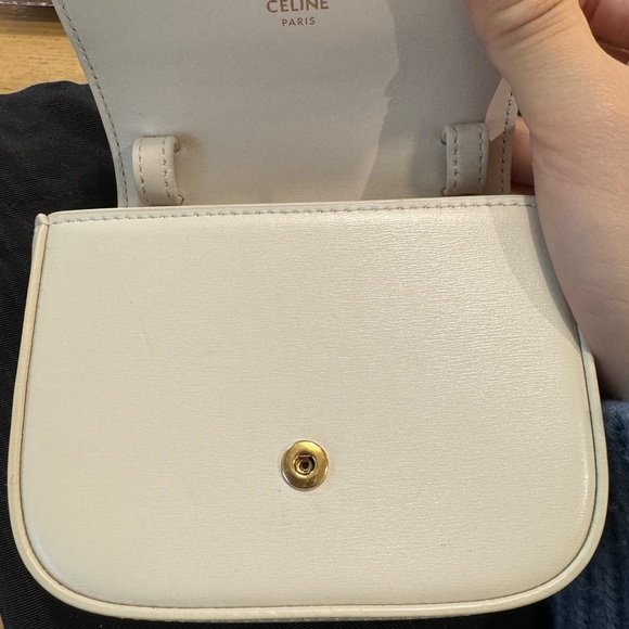 Celine MINI CLAUDE IN SHINY CALFSKIN bag. - Picture 8 of 9